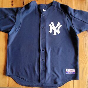 New York Yankees Vintage Authentic Majestic Batting Practice Jersey - XL/XXL